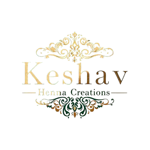 website logo for keshav henna creations